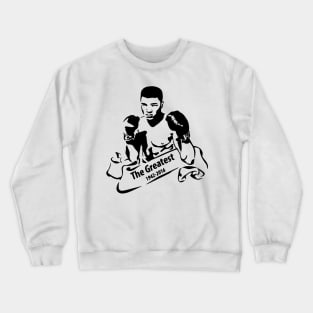 mohammad ali the greatest Crewneck Sweatshirt